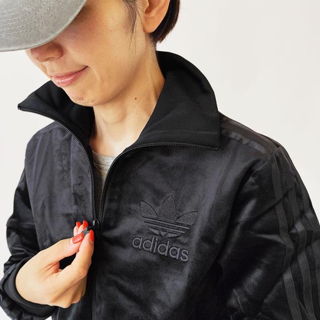 adidas originals ベロアトラックジャケット ブラック ベルベット adidas Originals アディダス originals ジャケット VELVET TT