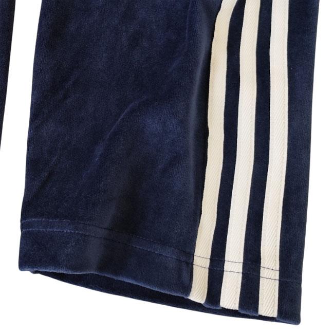 L　adidas アディダス　ネイビー ジャージ VELOUR SST adidas Originals アディダス ジャージ SC フーデット トラック