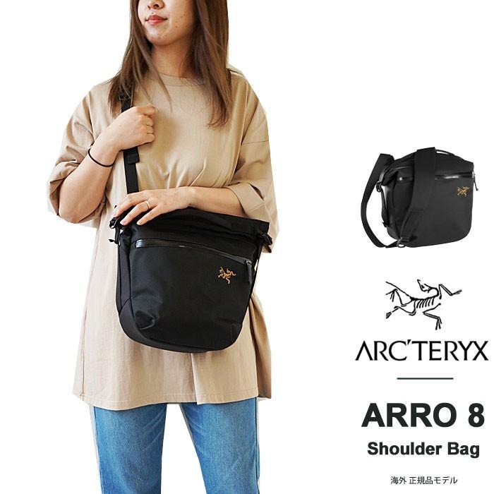 本格派ま！ 廃番 ARC'TERYX Arro8 ショルダーバッグ ブラック アロー8