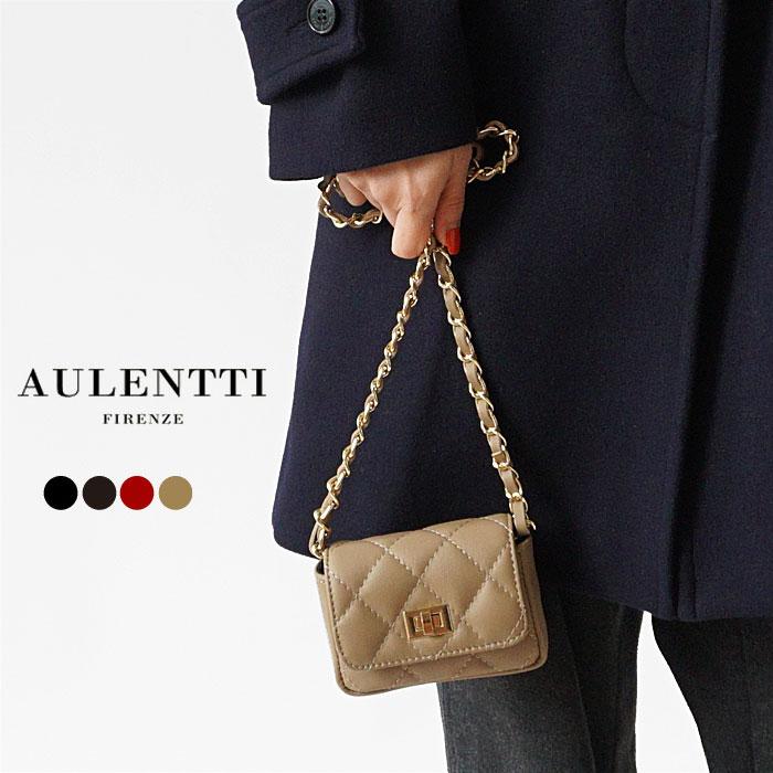 オウレンティ チェーン バッグ レディース AULENTTI ミニ ショルダー