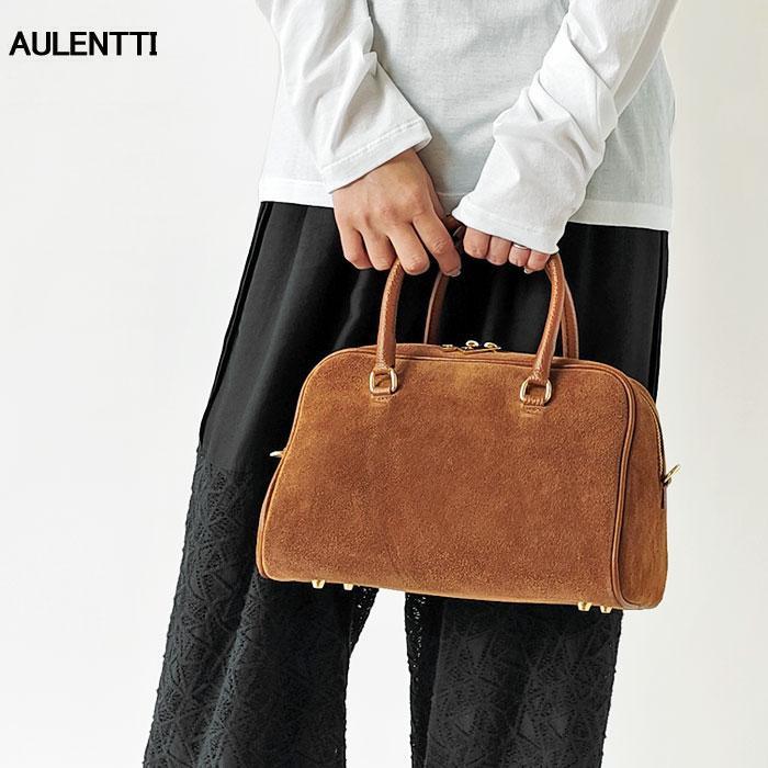 AULENTTI オウレンティ ハンドバッグ レディース スエード