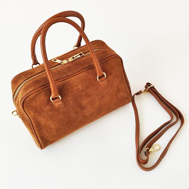 AULENTTI オウレンティ ハンドバッグ レディース スエード