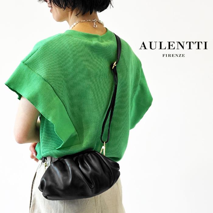 FRAMeWORK 【AULENTTI/オウレンティ】ギャザークラッチバッグ FRAMeWORK（フレームワーク）の「【AULENTTI/オウレンティ