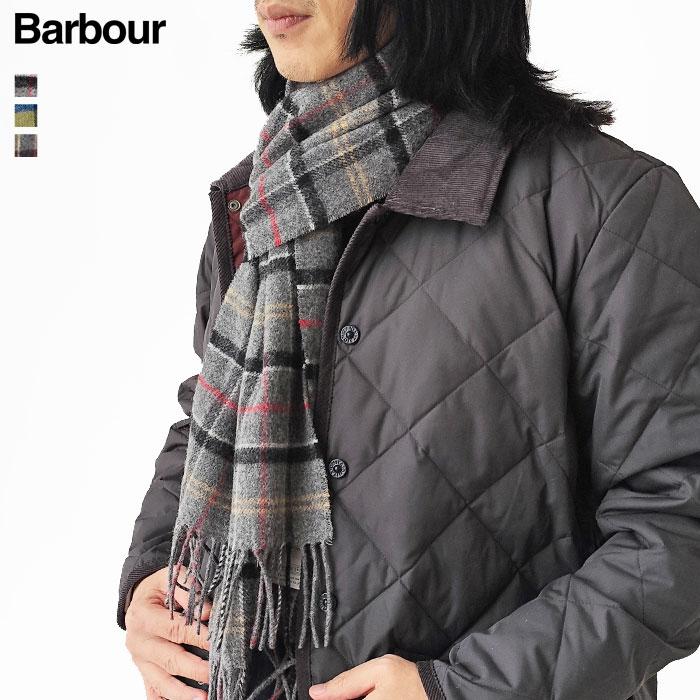 Barbour（バブアー） マフラー チェック柄 Tartan Lambswool Scarf