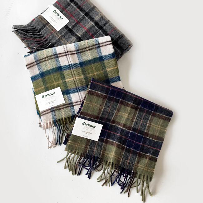 Barbour（バブアー） マフラー チェック柄 Tartan Lambswool Scarf