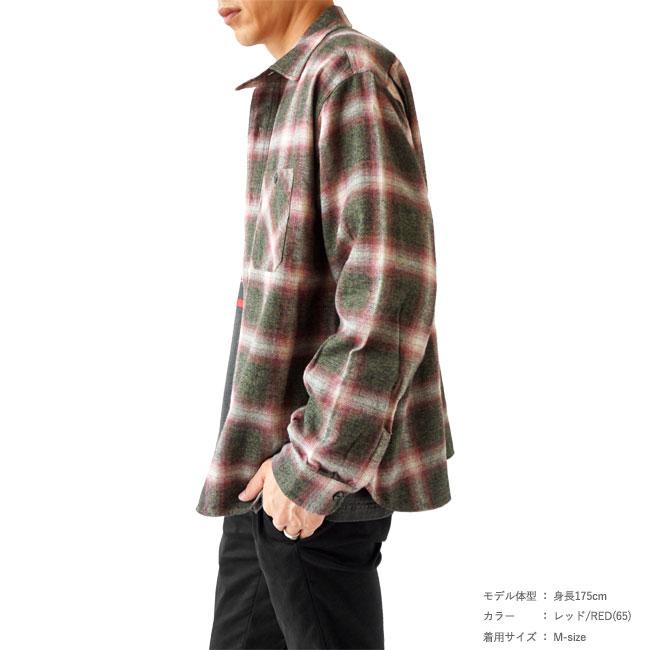 バーンズ アウトフィッターズ オンブレ チェック シャツ メンズ Barns Outfitters LIGHTNEL CHECK SHIRT BR-23419 長袖｜j-piaplus｜06