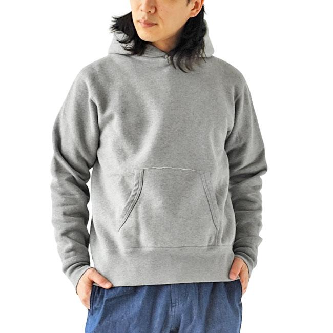 Warehouse パーカー XL BRAVERY別注 日本製 グレー BARNS OUTFITTERS（バーンズ アウトフィッターズ） バーンズ