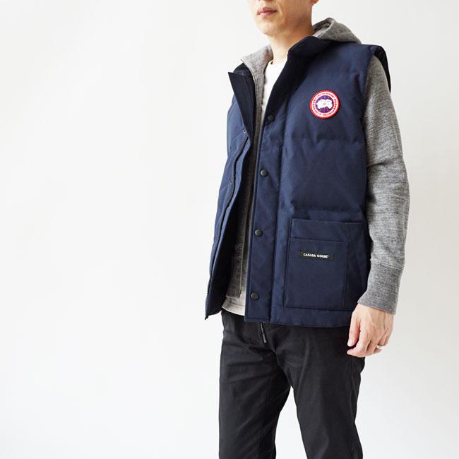CANADA GOOSE カナダグース ダウン ベスト メンズ FREESTYLE