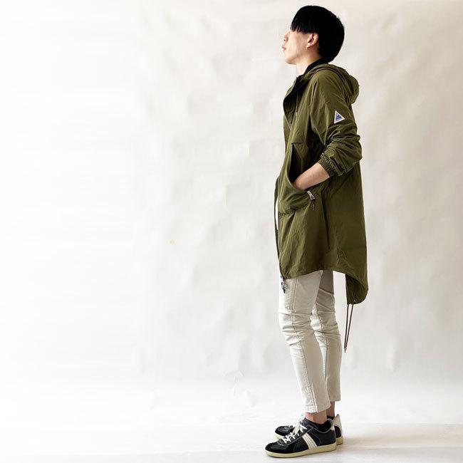 激安挑戦中 《SERVICE PRICE 20割》<br> <br> ケープハイツ OGEMA PARKA Nylon Fishtail Hooded Jacket style CH Cape HEIGHTS ケープハイツ CHW11110423 ウィメンズ OGEMA オゲマ フィッシュテイルパーカー TAUPE BLACK アウター 正規品 2023年春夏 送料無料