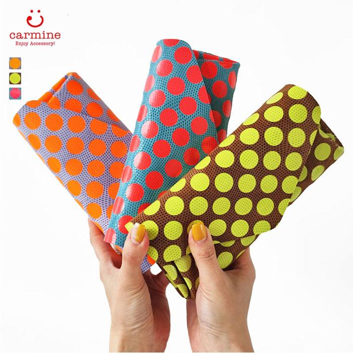 Carmine（カーマイン） 長財布 レディース carmine Dot Leather Long