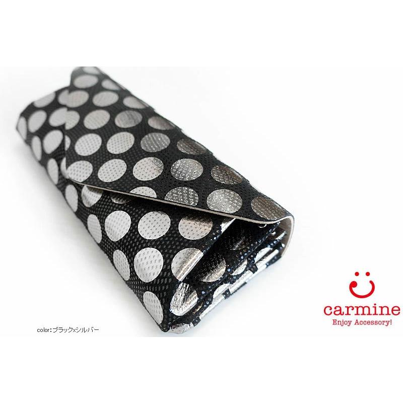 Carmine（カーマイン） 財布 レディース carmine Dot Leather Long