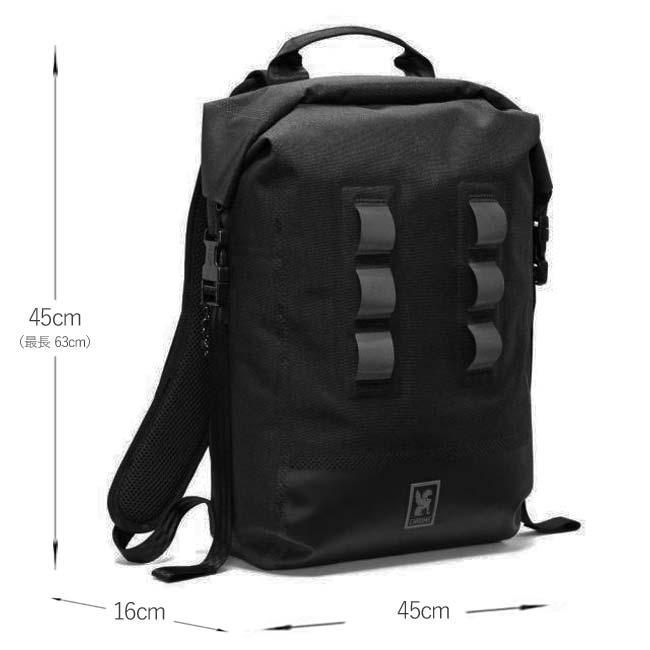 クローム リュック CHROME アーバン EX ロールトップ バックパック リュックサック バッグ 防水 URBAN EX 2.0 ROLLTOP 20L (BG-374) BK-NA-NA｜j-piaplus｜05