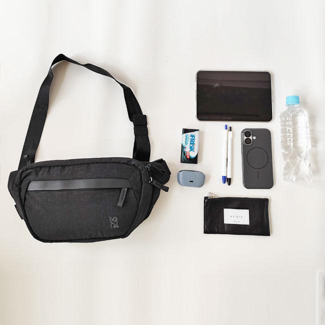 Y*i様 Hide&Seek SABIN 6L SLING ウエストバッグ Chrome Sabin 6L Sling ウエストポーチ, 黒 | Bikeinn