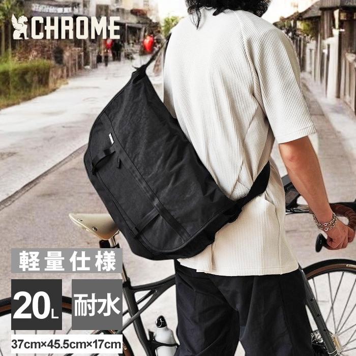 【値下げ】CHROME COURIER FLAP MSNGR 20L CHROME ショルダーバッグ 「 / クローム 」COURIER FLAP MSNGR