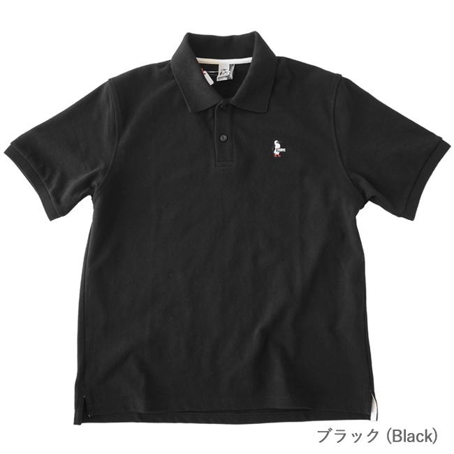 チャムス ポロシャツ メンズ CHUMS Booby Polo Shirt ブービーポロシャツ レギュラーカラー 半袖 鹿の子 コットン ワンポイント CH02-1190｜j-piaplus｜08