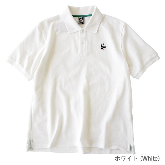 チャムス ポロシャツ メンズ CHUMS Booby Polo Shirt ブービーポロシャツ レギュラーカラー 半袖 鹿の子 コットン ワンポイント CH02-1190｜j-piaplus｜09