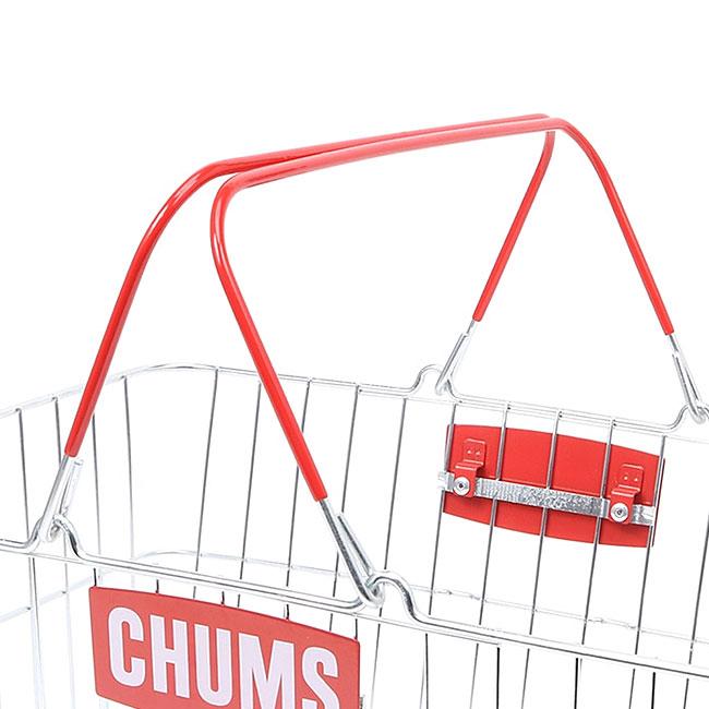 CHUMS（チャムス） スチール バスケット 買い物かご CHUMS Steel