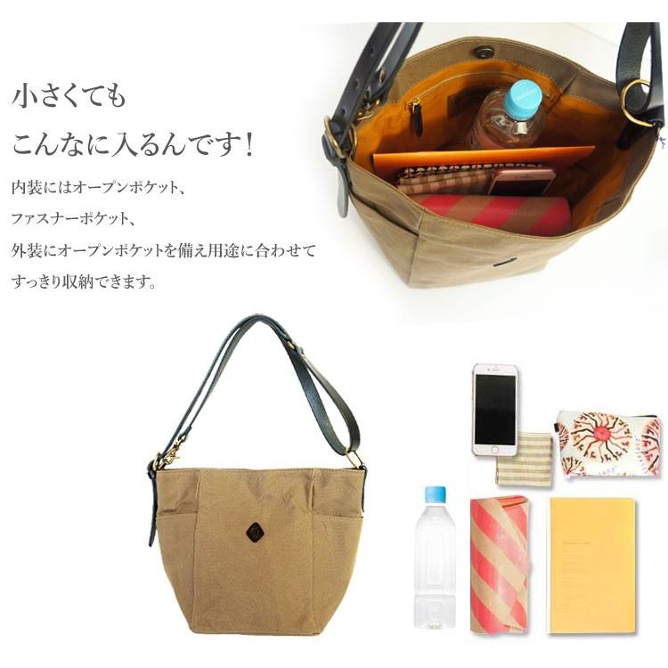 CLEDRAN クレドラン ショルダーバッグ キャンバス レディース SOLEI 3W 