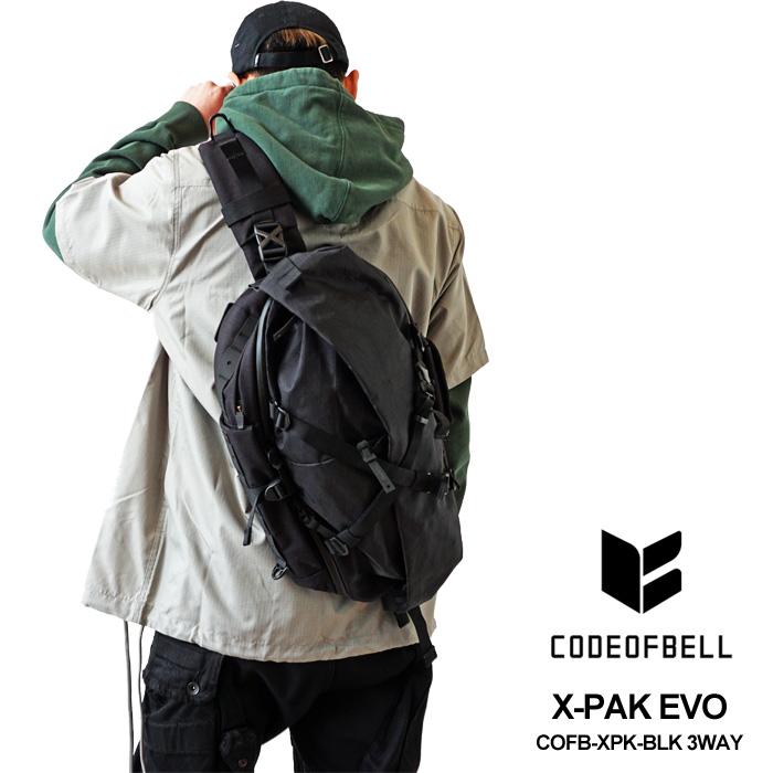 CODE OF BELL コードオブベル ボディバッグ メンズ X-PAK EVO CODE OF BELL コードオブベル ボディバッグ メンズ X-PAK EVO