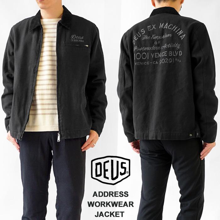 デウス ワーク ジャケット DEUS デウスエクスマキナ ドリズラー Deus