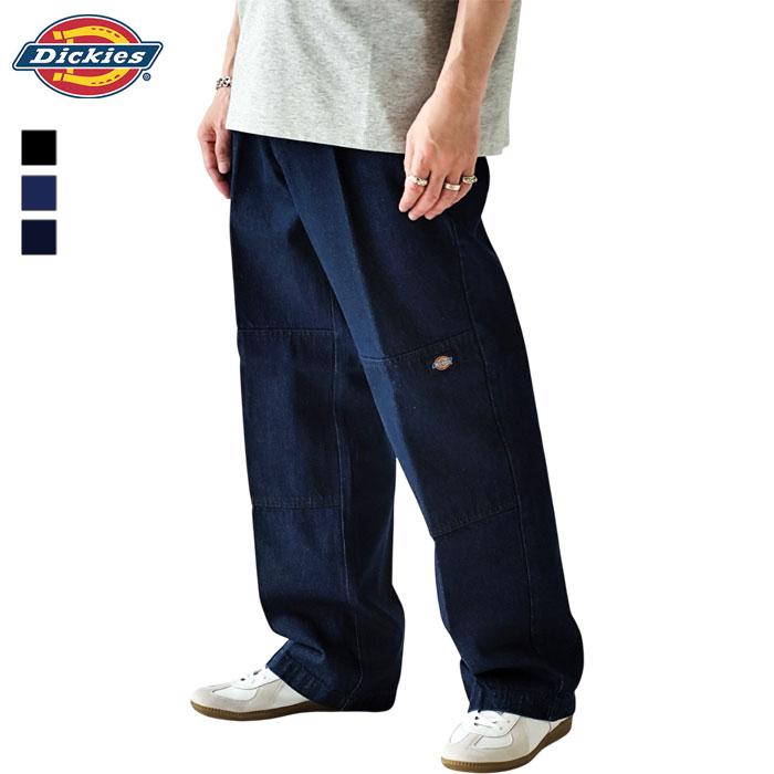 Dickies（ディッキーズ） デニム ダブルニー ワークパンツ 85283 DENIM