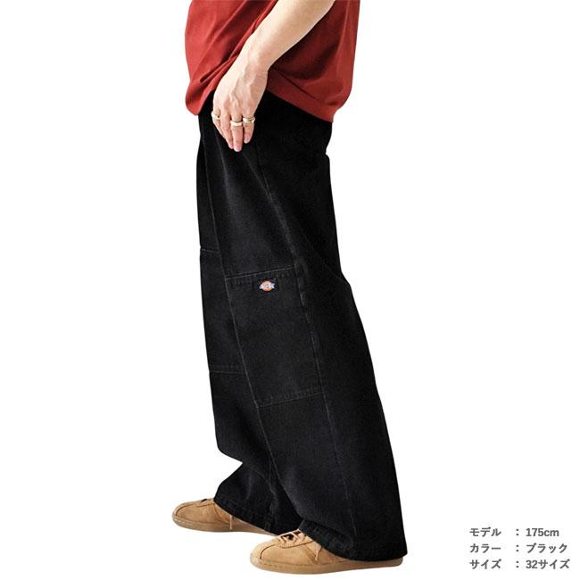 Dickies（ディッキーズ） デニム ダブルニー ワークパンツ 85283 DENIM