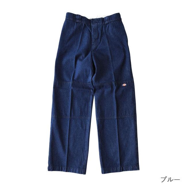 Dickies（ディッキーズ） デニム ダブルニー ワークパンツ 85283 DENIM