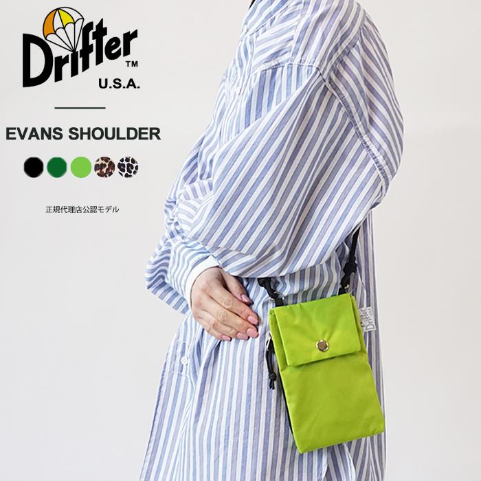 Drifter ドリフター ショルダーバッグ レディース メンズ EVANS Drifter ドリフター ショルダーバッグ レディース メンズ EVANS
