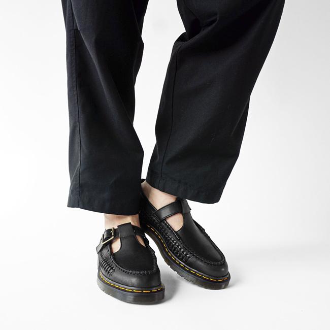 ドクターマーチン シューズ メンズ Dr.Martens Adrian T Bar エイドリアン Tバー Tストラップ 革靴 レザー コルクソール 31622001 (正規販売店)(クーポン対象外)｜j-piaplus｜03