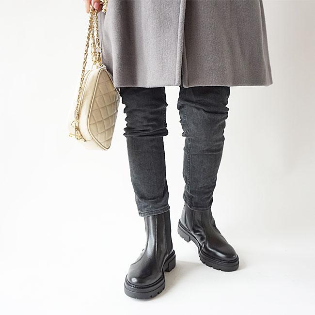 eness（エネス） サイドゴア ブーツ レディース ENESS CHELSEA BOOTS