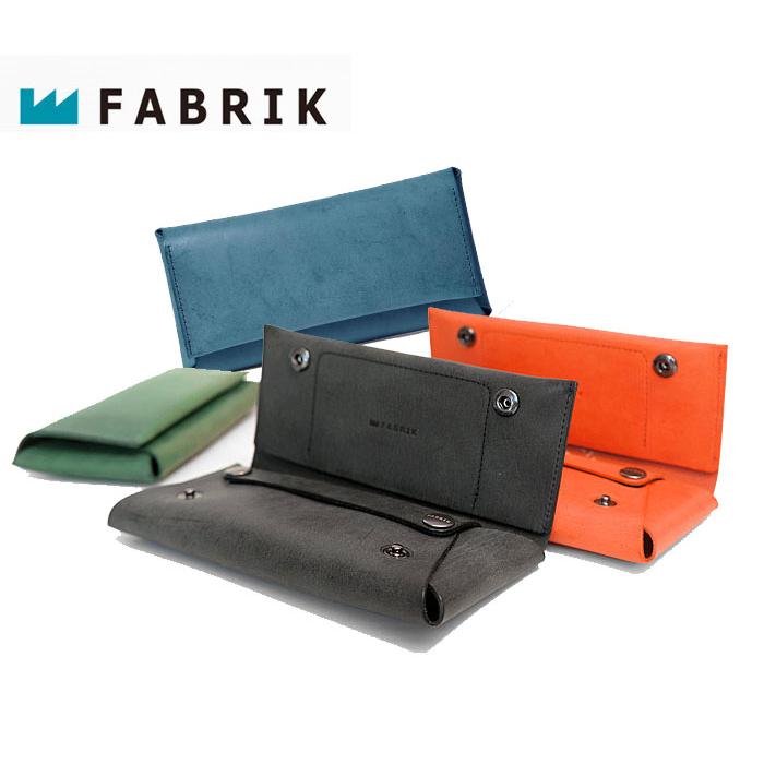 FABRIK ファブリック 長財布 小銭入れ付き ワックスコーティング