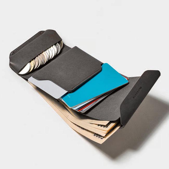 FABRIK（ファブリック） METRO メトロ 二つ折り財布 本革 レザー ミニ