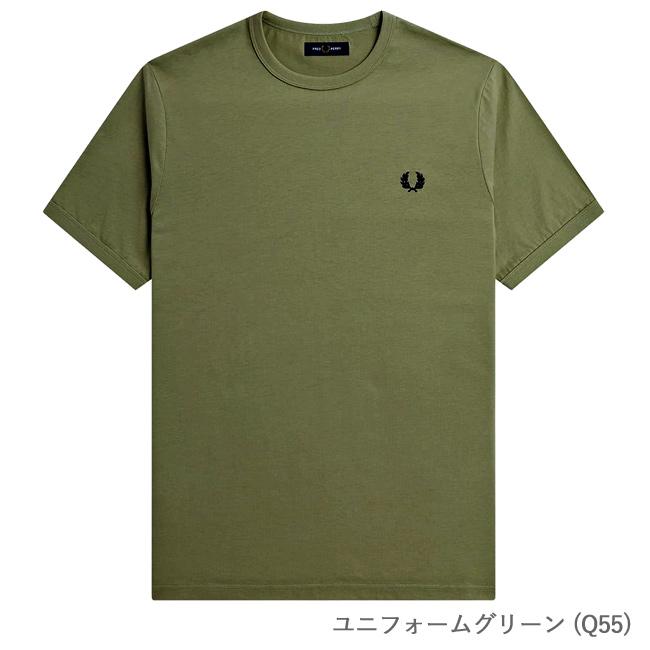 フレッドペリー Tシャツ メンズ FRED PERRY Ringer T-Shirt リンガーTシャツ M3519 クルーネック 半袖 ワンポイント (ゆうパケット対象)(クーポン対象外)｜j-piaplus｜19