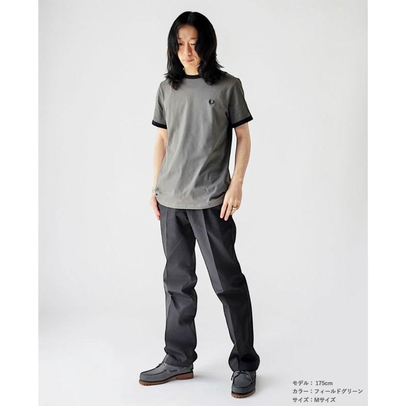 FRED PERRY（フレッドペリー） Tシャツ M3519 リンガーTシャツ メンズ