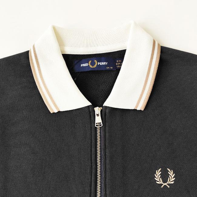 FRED PERRY（フレッドペリー） ハーフジップ スウェット トップス Zip