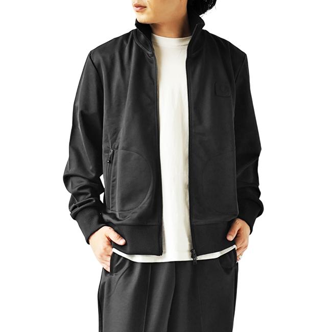 FRED PERRY（フレッドペリー） ジャージ ジャケット LEATHER PATCH