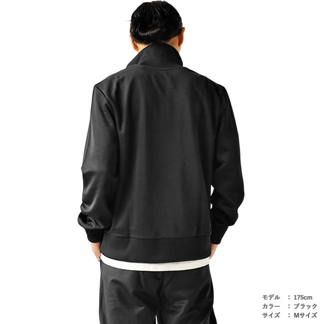 FRED PERRY（フレッドペリー） ジャージ ジャケット LEATHER PATCH