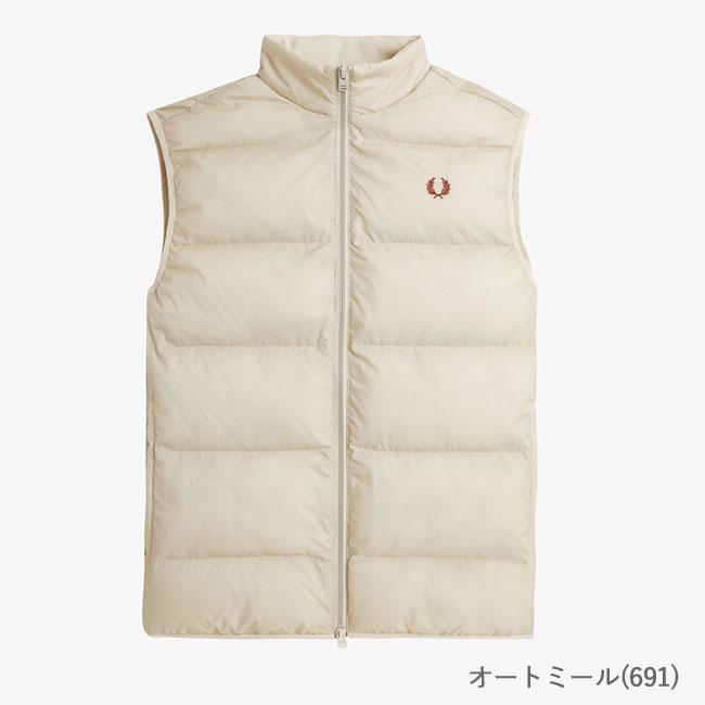 FRED PERRY（フレッドペリー） 中綿 ベスト メンズ FRED PERRY