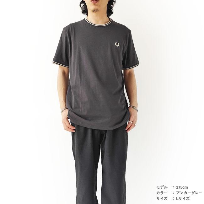 FRED PERRY（フレッドペリー） Tシャツ メンズ FRED PERRY Twin Tipped