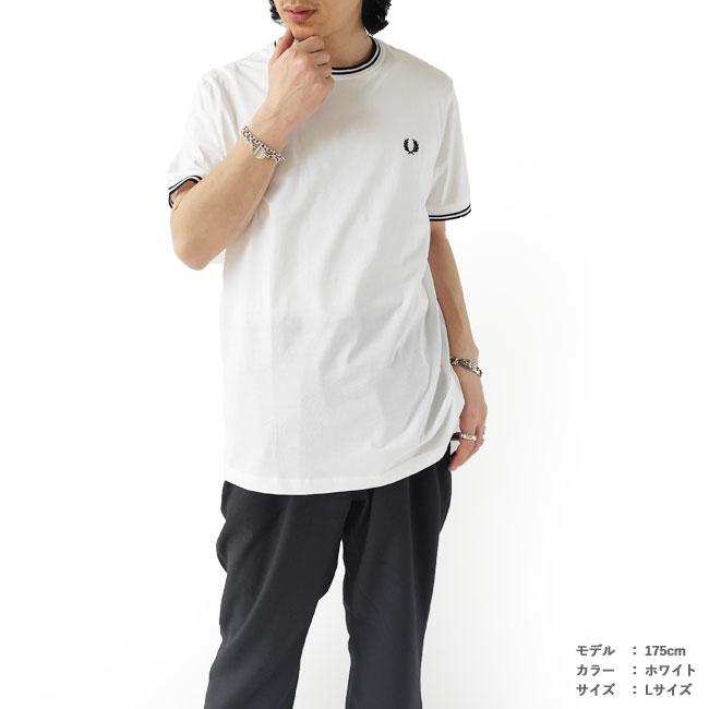 FRED PERRY（フレッドペリー） Tシャツ メンズ FRED PERRY Twin Tipped
