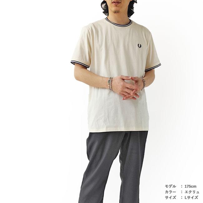 Tシャツ(半袖/袖なし) High Neck Fred Perry T-Shirt FRED PERRY(フレッドペリー) Sleeveless Pique T-Shirt コットン鹿の子