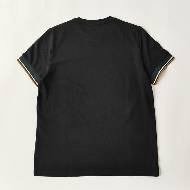 【FRED PERRY】フレッドペリー　半袖　Tシャツ　ハーフジップ FRED PERRY（フレッドペリー） Tシャツ 半袖 メンズ ピケ ポケット