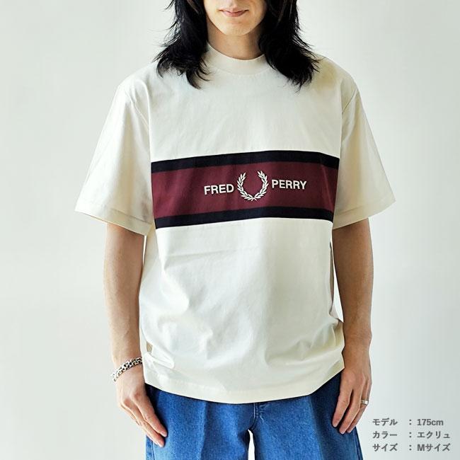 FRED PERRY（フレッドペリー） FRED PERRY Tシャツ パネルTシャツ