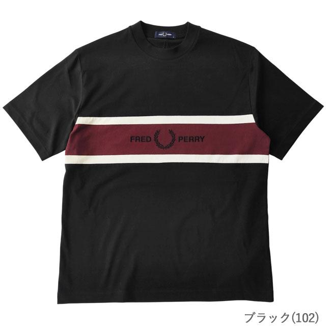FRED PERRY（フレッドペリー） FRED PERRY Tシャツ パネルTシャツ