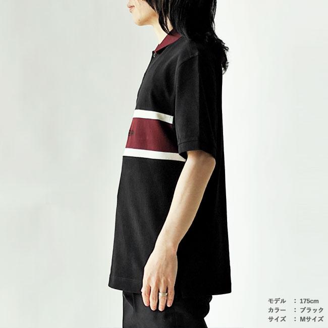FRED PERRY（フレッドペリー） ポロシャツ エンブロイダ パネル メンズ