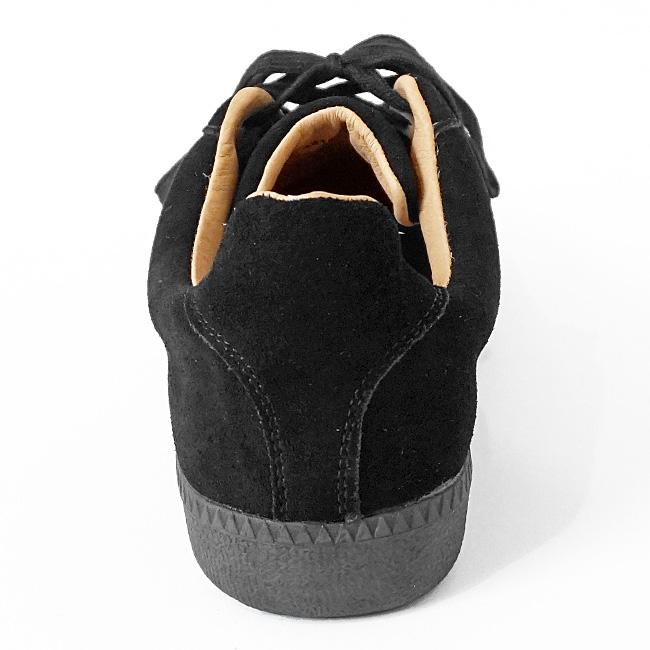 ジャーマントレーナー　スニーカー　ブラック　German Trainer ジャーマントレーナー ジャーマントレーナー BLACK+BLACK スニーカー