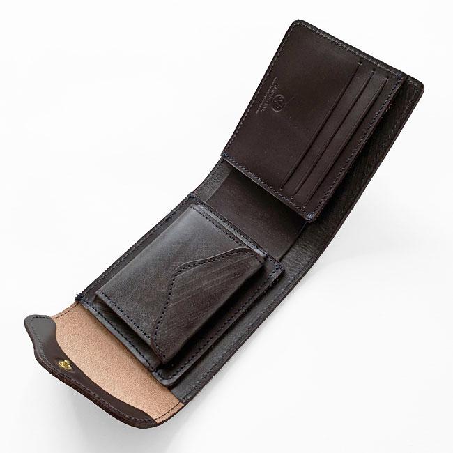 【未使用】 グレンロイヤル 折り畳み財布　Sliding Wallet GLENROYAL グレンロイヤル 財布 二つ折り 本革 ブライドルレザー