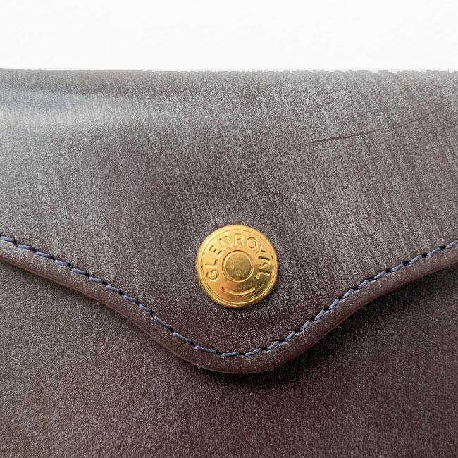 GLENROYAL グレンロイヤル 財布 二つ折り 本革 ブライドルレザー