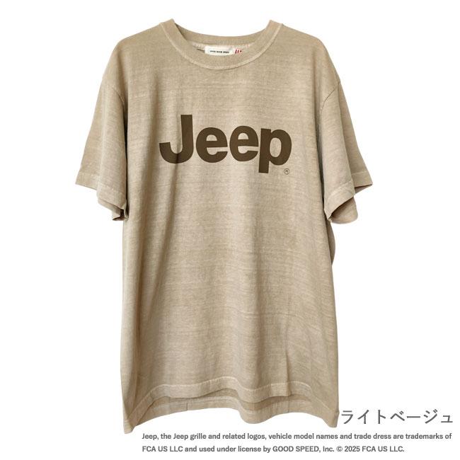 GOOD ROCK SPEED JEEP Tシャツ　ベージュ GOOD ROCK SPEED / Jeep Tシャツ ベージュ