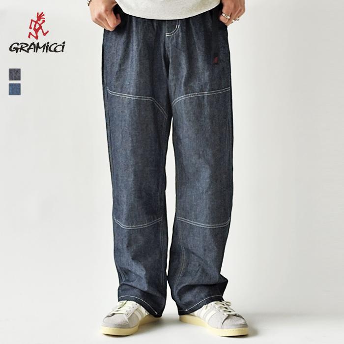 Gramicci（グラミチ） デニム パンツ JAPANESE CHAMBRAY DOUBLE KNEE